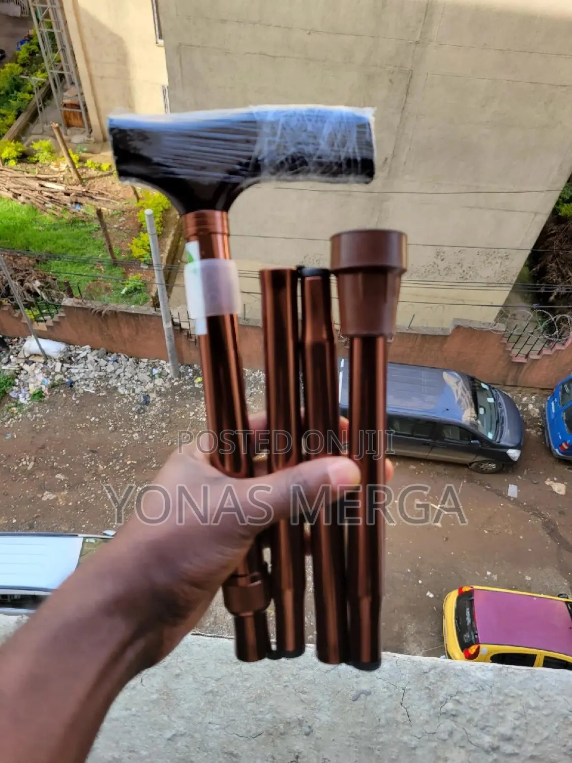 Walking Stick Light Weight Easy to Use Fold Away Smartly/ከዘራ