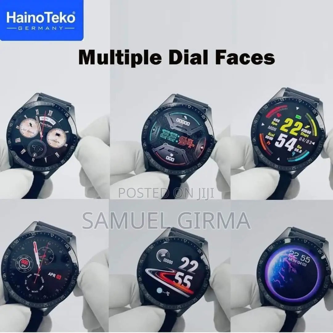 √2in1 Hainoteko Smart Watch With Wireless Earbuds