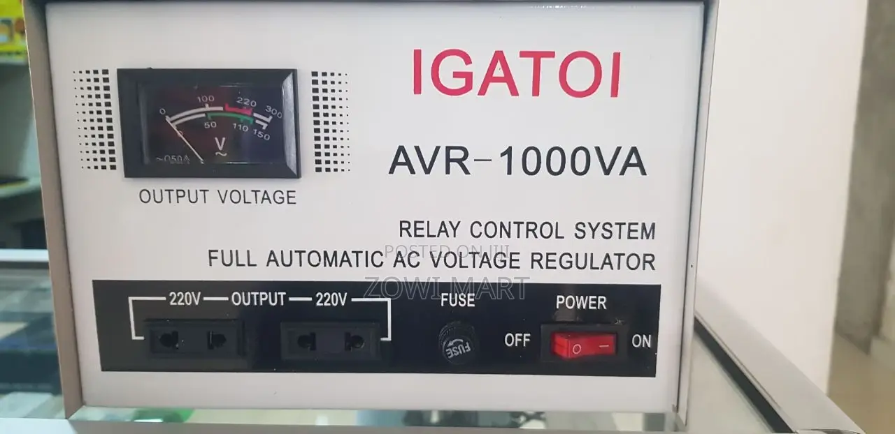 Gato Ac Automatic Voltage Regulation Stablizer 1000 V