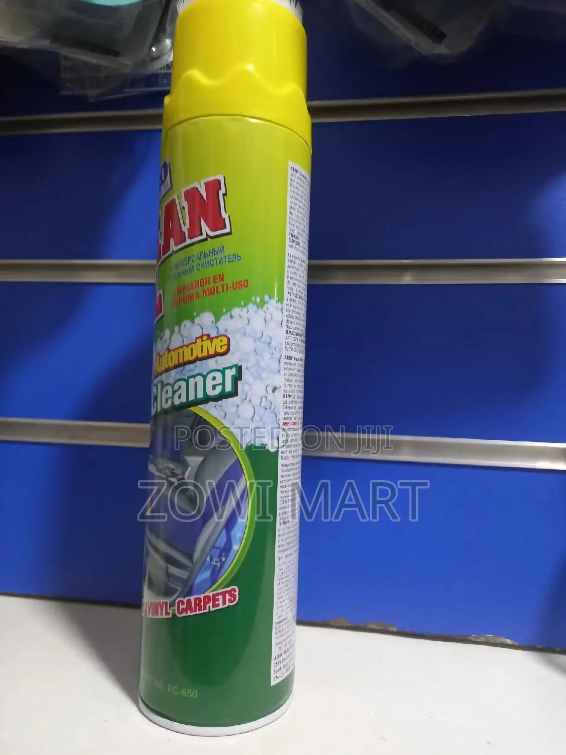 Universal Foam Cleaner All Purpose Automotive