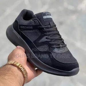 Photo - Skechers Cotton With Black Sole High Quality Sneaker Shoes