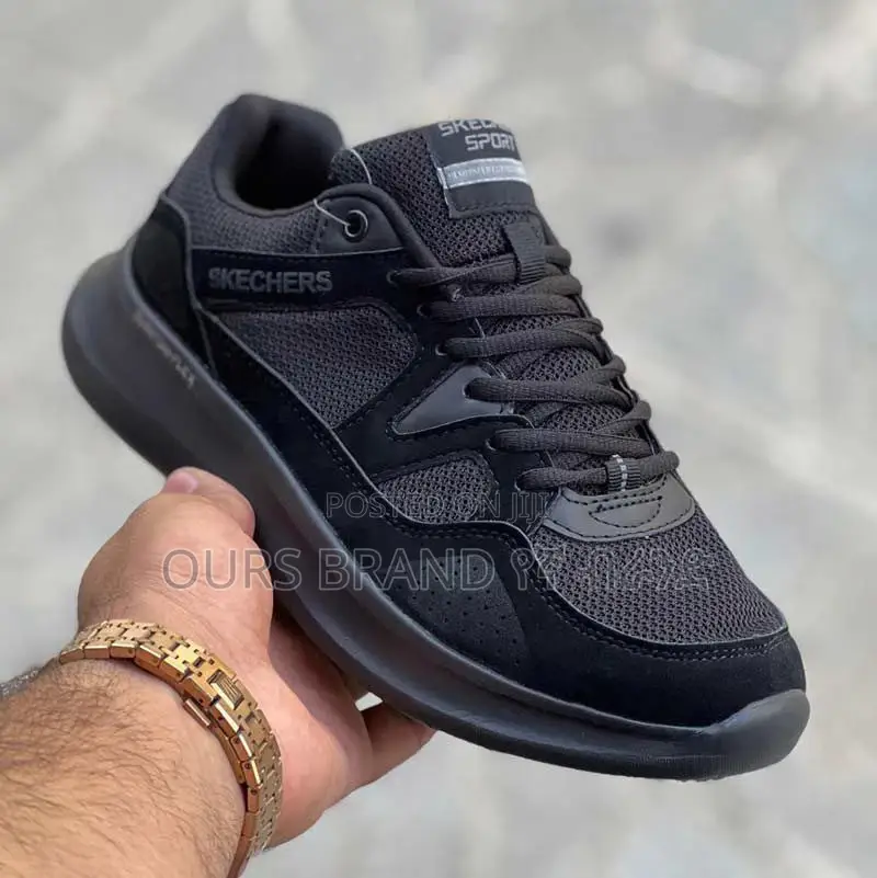 Skechers Cotton With Black Sole High Quality Sneaker Shoes