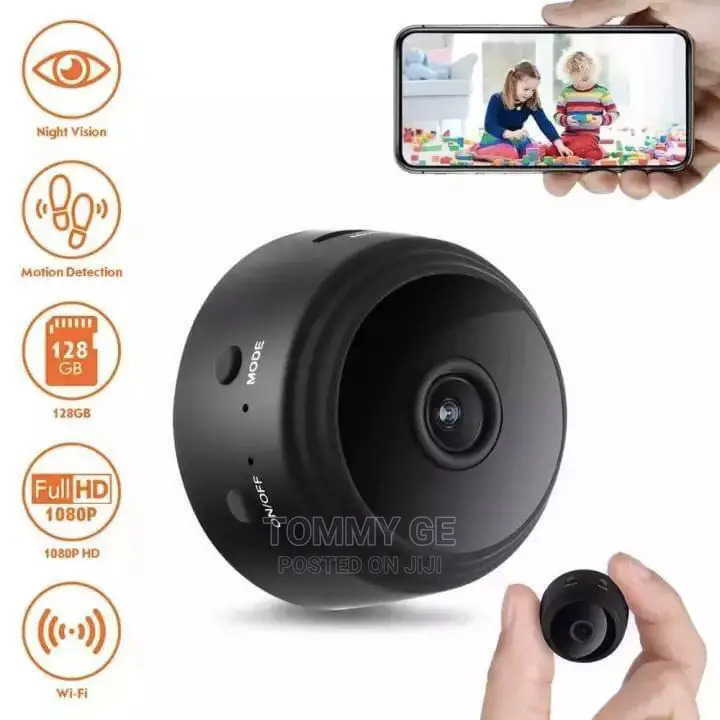 Mini Wireless Camera HD 1080p በጥራት የሚቀርፅ