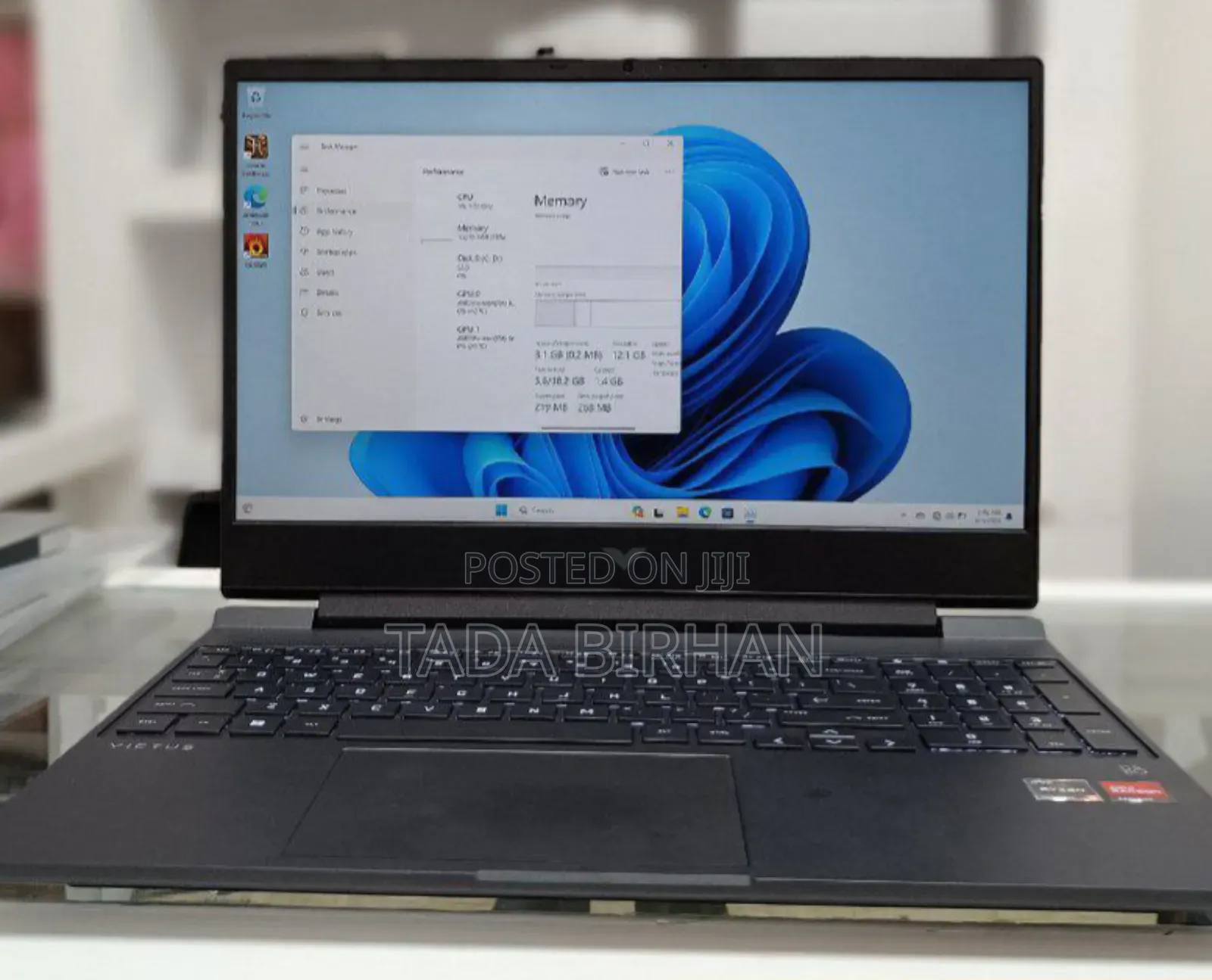 New Laptop HP Victus 15 16GB AMD Ryzen 5 SSD 512GB