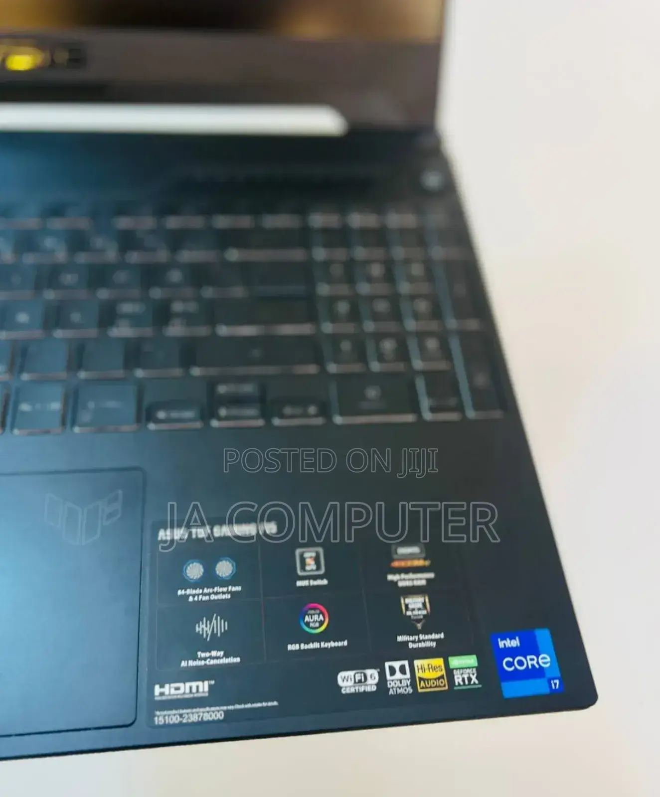 New Laptop Asus TUF Gaming A15 32GB Intel Core I7 SSD 512GB