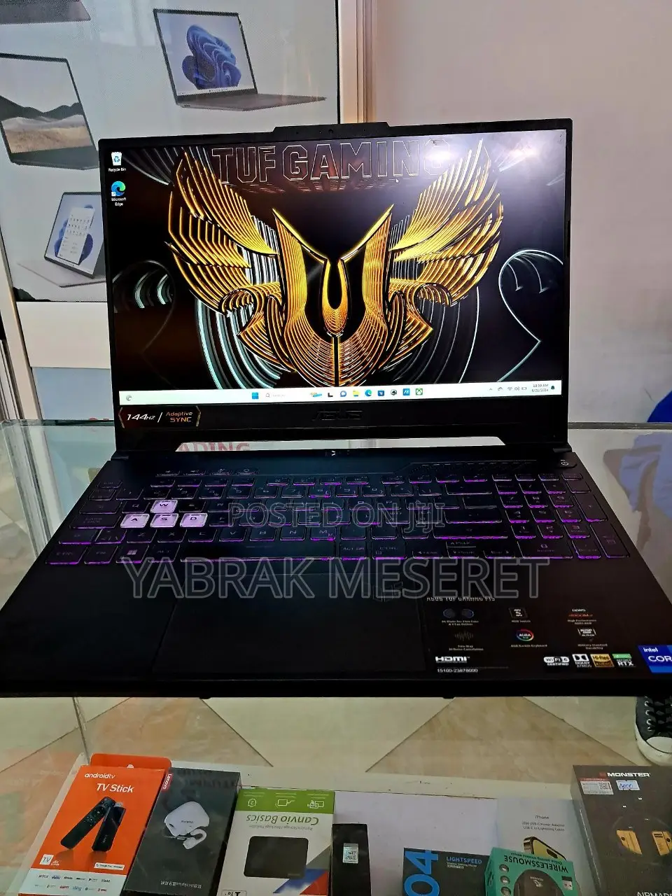 New Laptop Asus TUF Gaming A15 32GB Intel Core I7 SSD 512GB