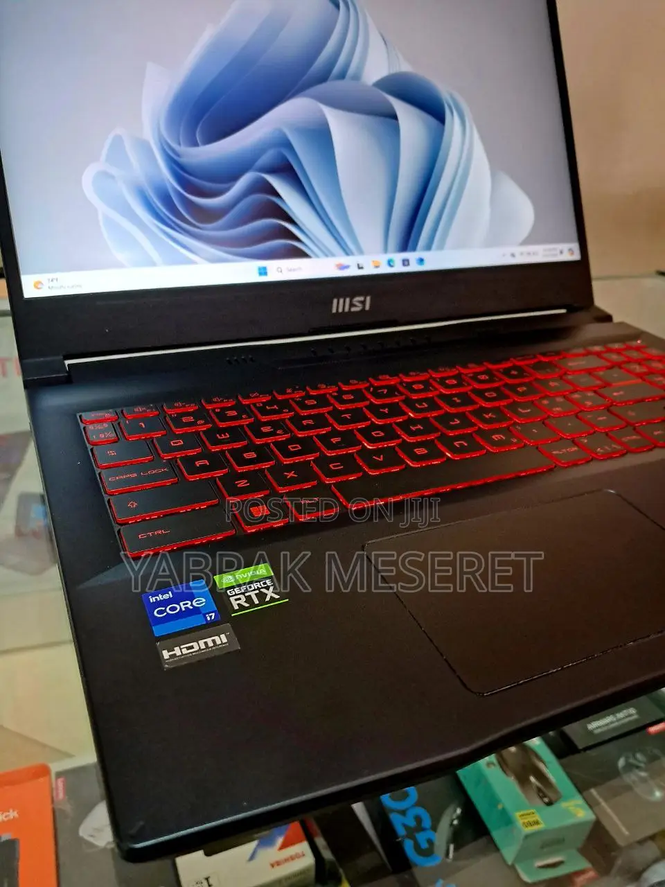 New Laptop MSI 16GB Intel Core I7 SSD 512GB
