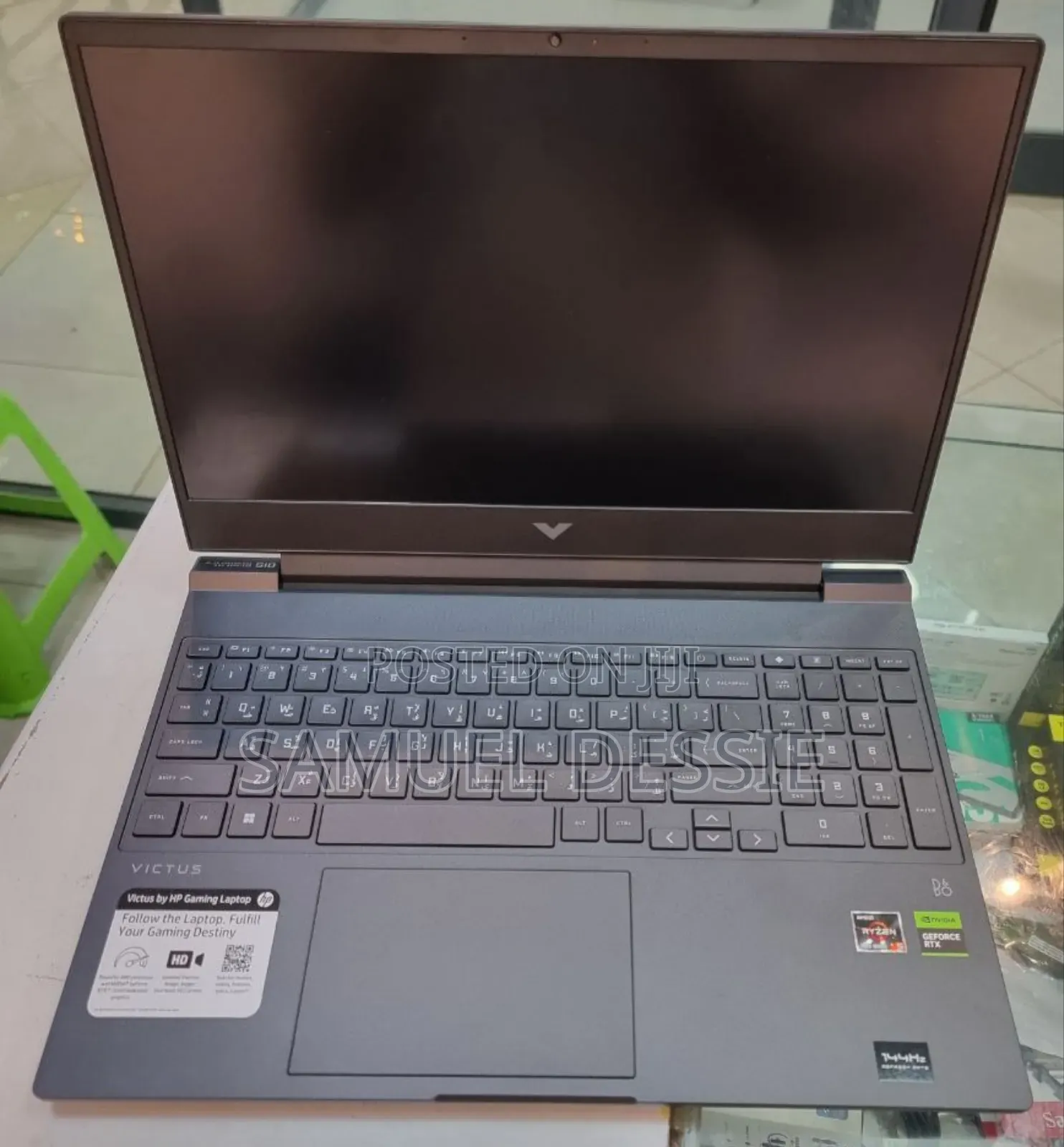 New Laptop HP Victus 15 8GB AMD Ryzen 5 SSD 512GB