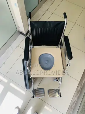 Photo - 150ኪሎ መሸከም አቅም Toilet Wheelchair/)Wheelchair|%Wheelchair%**%
