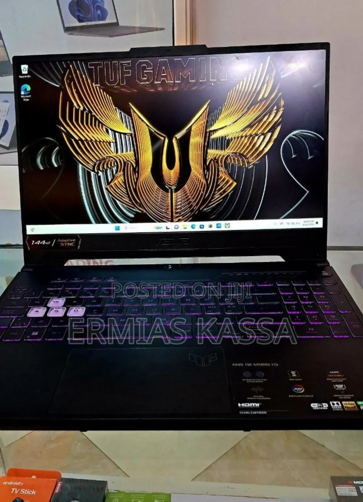 New Laptop Asus TUF Gaming A15 32GB Intel Core I7 SSD 512GB