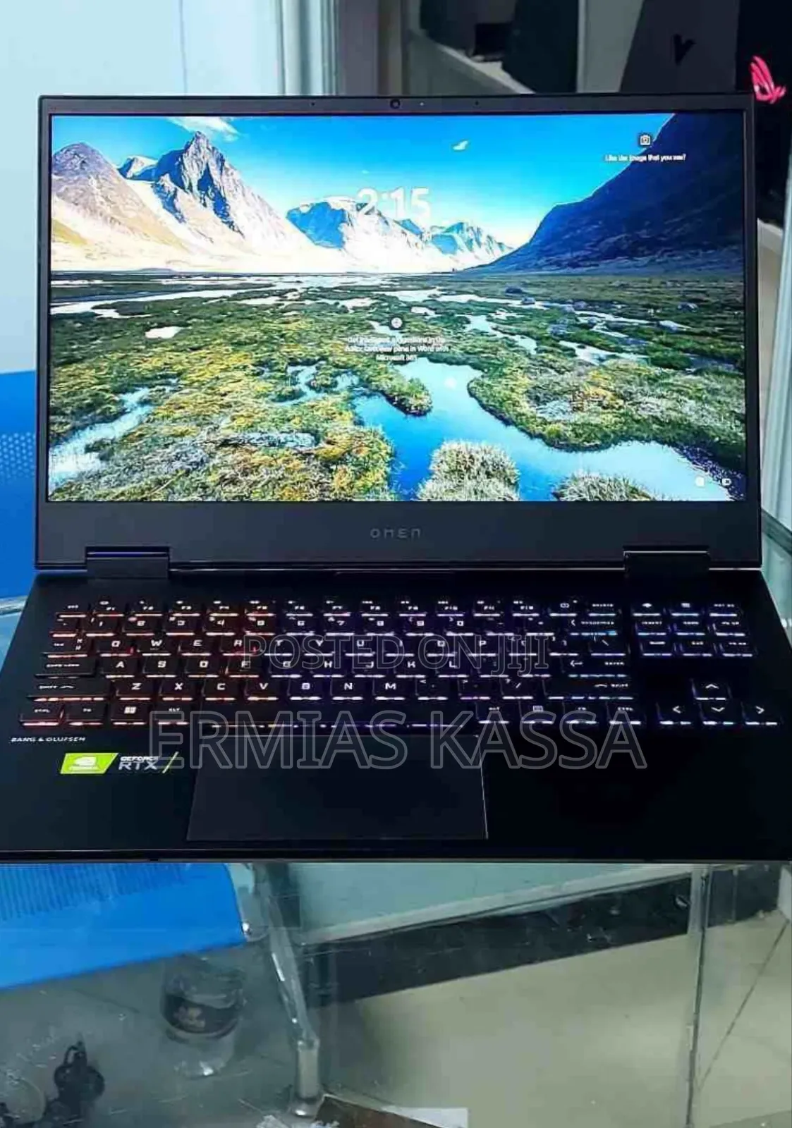 New Laptop HP Omen 15 16GB Intel Core I7 SSD 1T