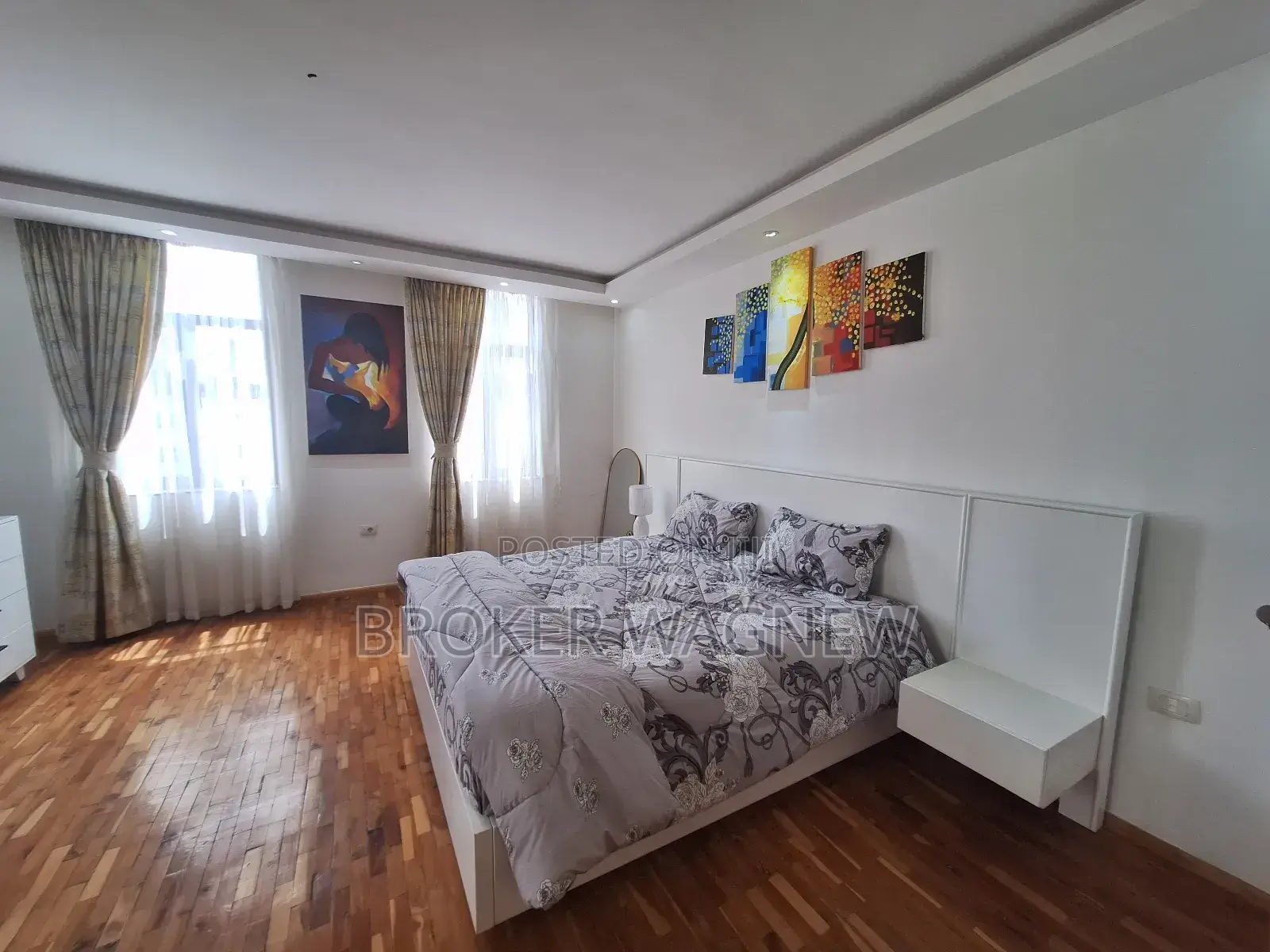 Furnished 3bdrm Apartment in Bole for rent