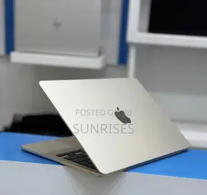 New Laptop Apple MacBook Air 2024 M3 13-Inch 8GB Apple M3 SSD 256GB