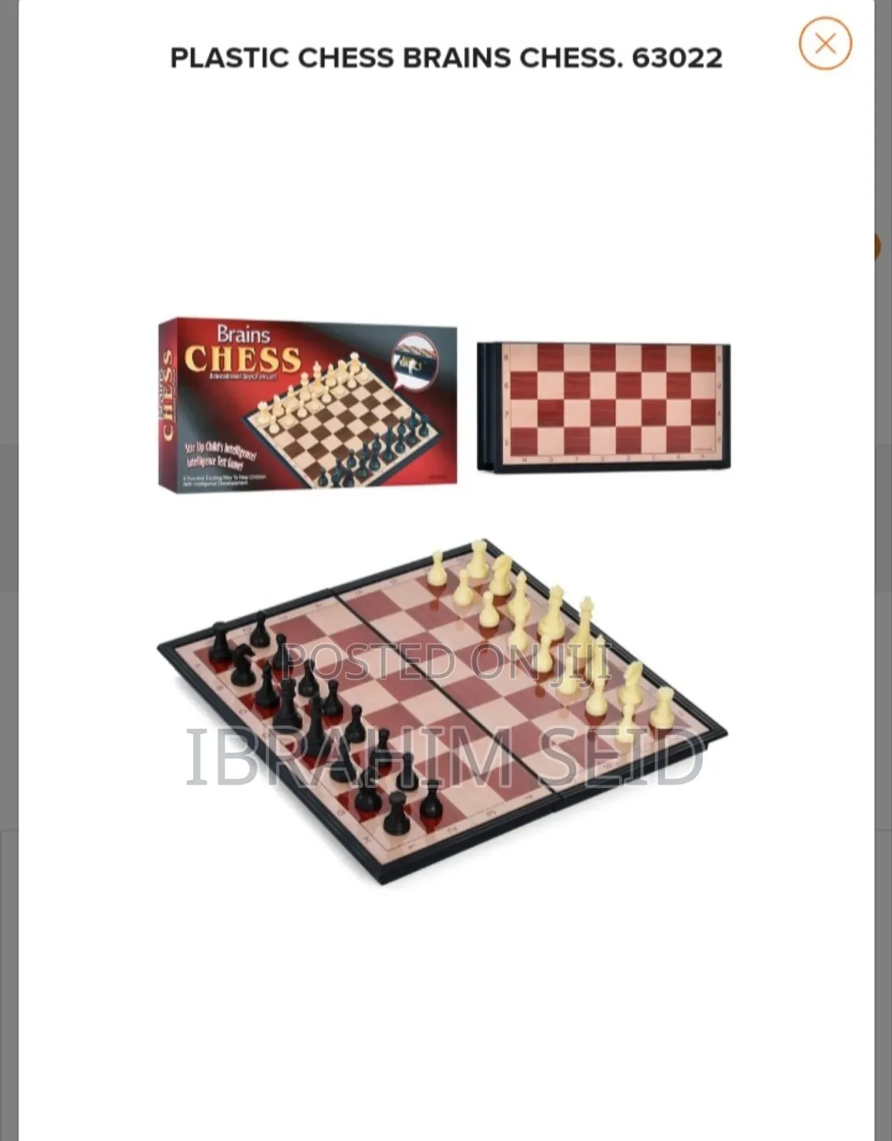 Brains Chess Board Material