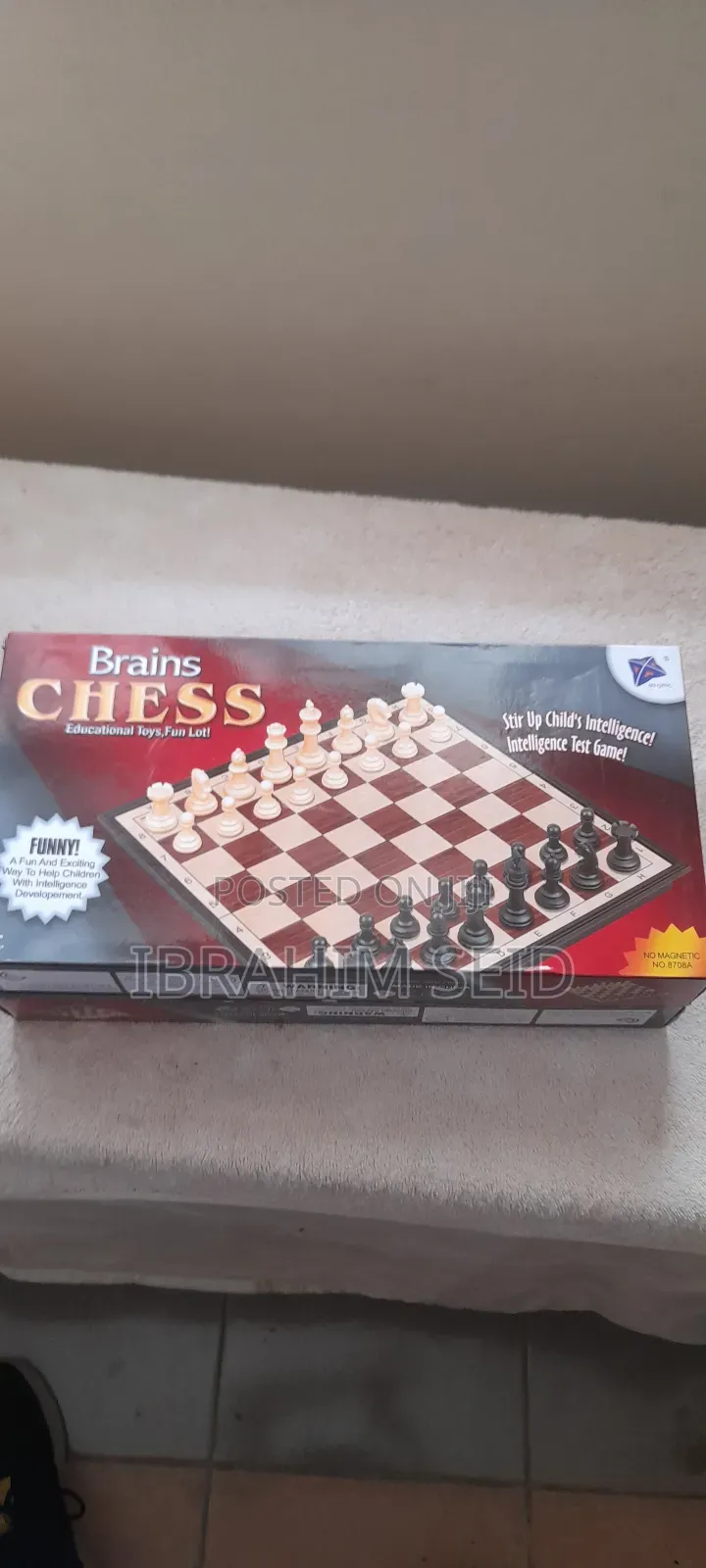 Brains Chess Board Material