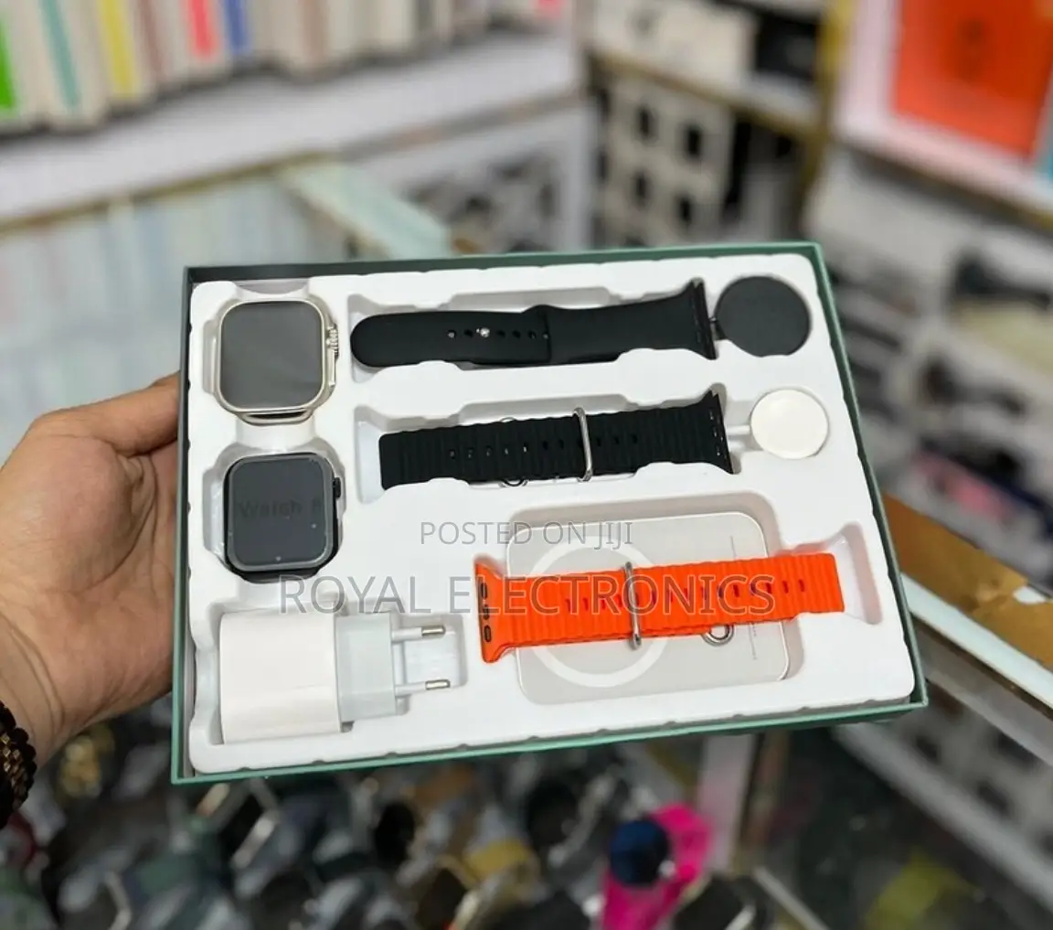 Original የጥንዶች ስማርት ሰአት + Wireless Power Bank + Charging Box