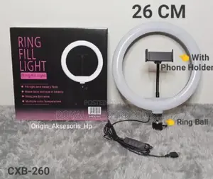 Original 26 Ceni Meter 3 Light Mode Ring Light + 2.1M Stand