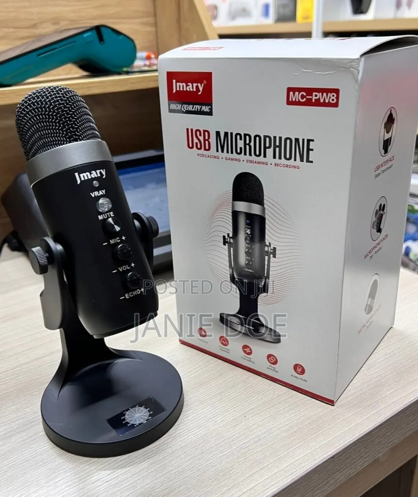 Jmary Pw-8 Studio Microphone