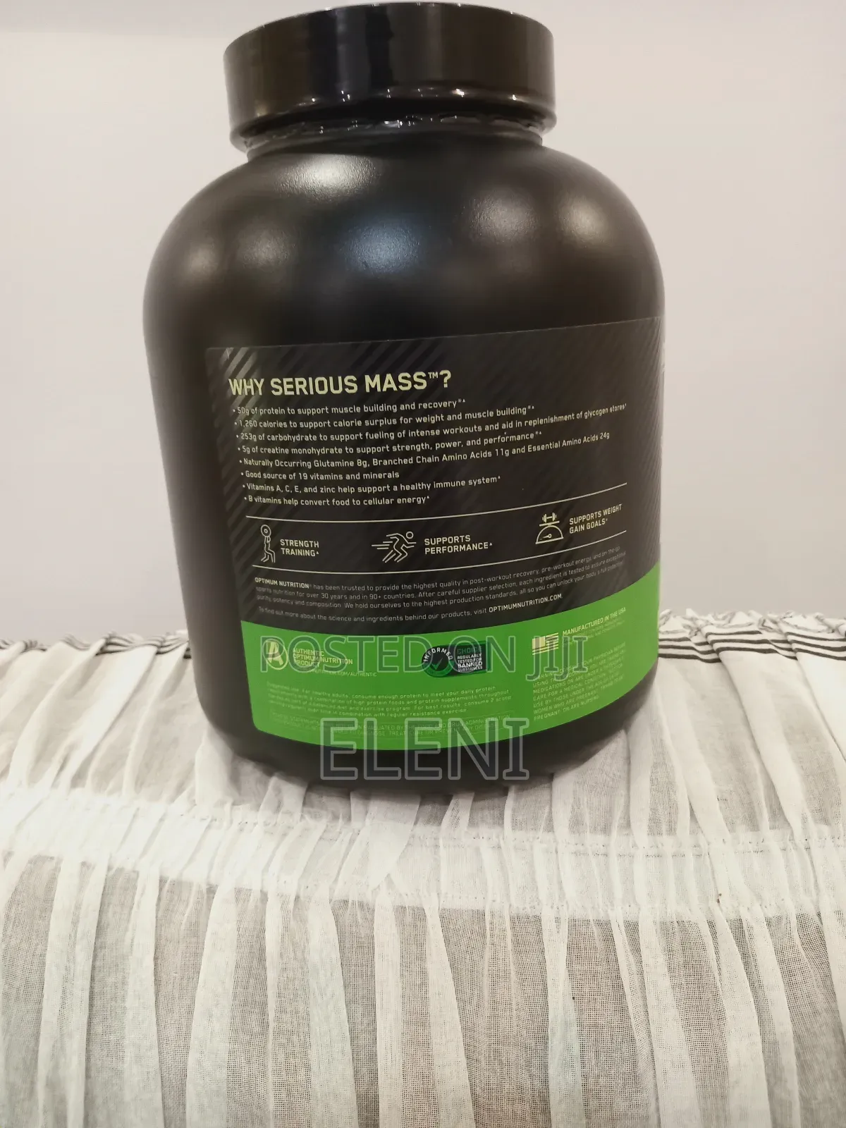 Serious Mass Protein Powder Supplements