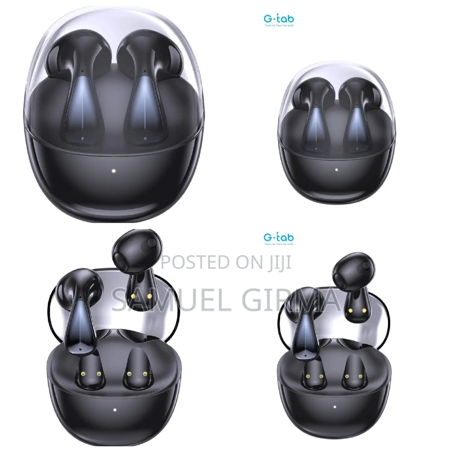 - Original G-Tab X8 Earbuds
  High Quality