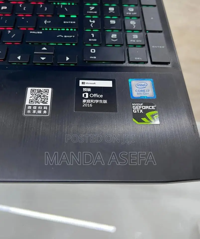 New Laptop HP Omen X 16GB Intel Core I7 SSD 512GB