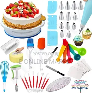 Cake Decorator, 85 Pieces