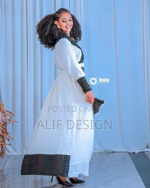 Traditional Clothes የባህል ልብስ Habesha Kemis ሀበሻ ቀሚስ