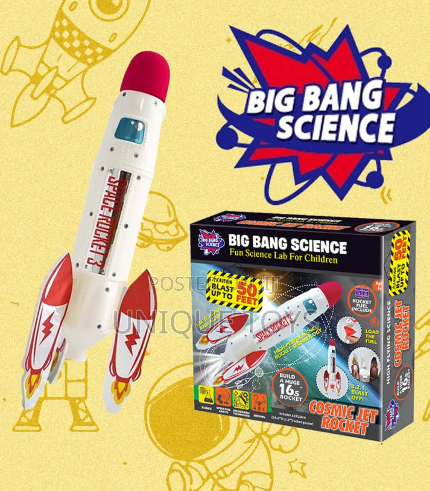 Cosmic Jet Rocket Launcher Kit - Big Bang Science