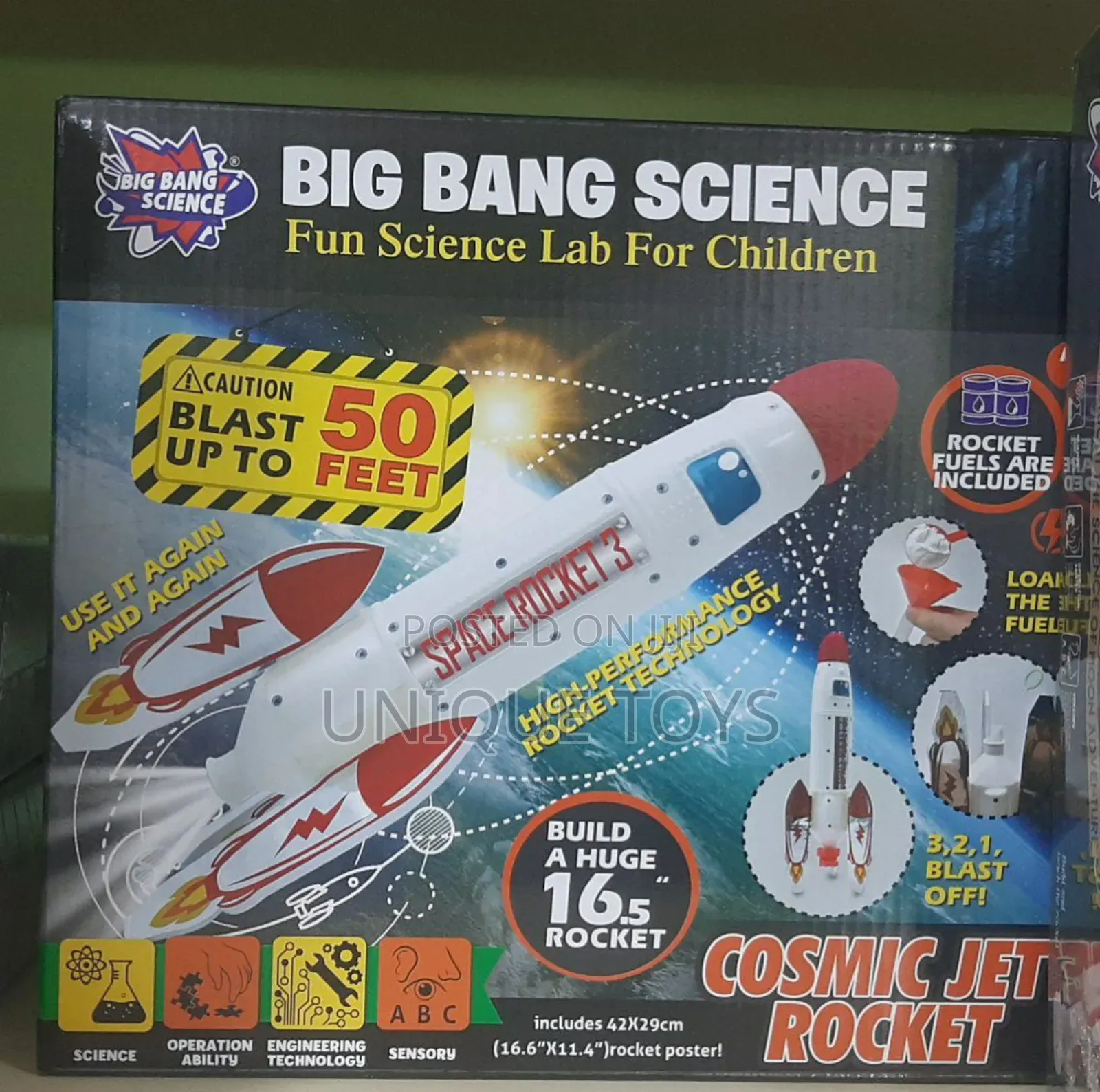 Cosmic Jet Rocket Launcher Kit - Big Bang Science