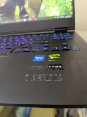 New Laptop HP Omen 17 16GB Intel Core I7 SSD 512GB