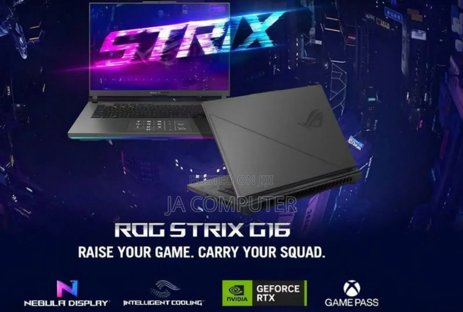 New Laptop Asus ROG Strix G15 16GB Intel Core I7 SSD 1T