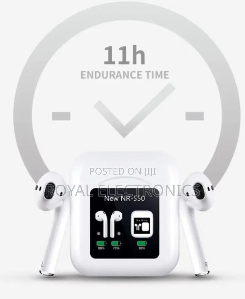 ስክሪን ያለው NR-550 Earbuds (11 Hour Endurance) ++( EDR + BR)