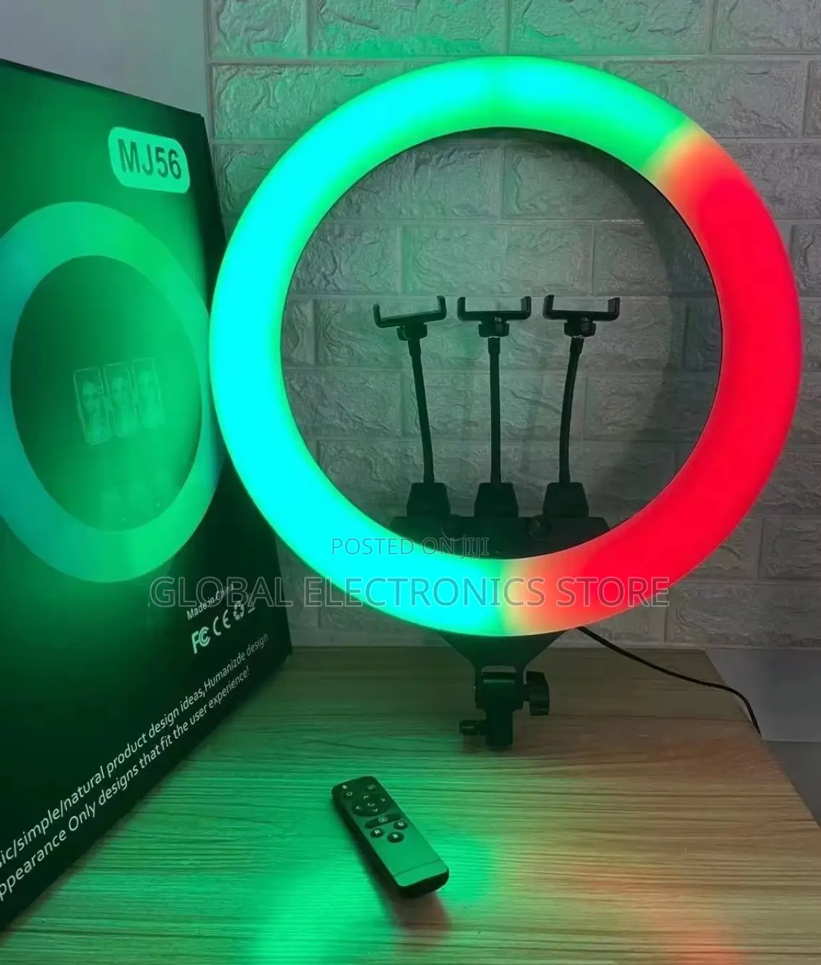 Original RGB 22'' Inch Ringlight 56cm With 2.1 Meter Stand