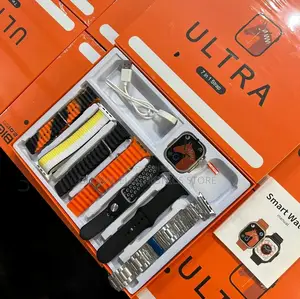 Original 7 መቀያየሪያ ማሰሪያ ያለው Series 8 Ultra ስማርት ሰዓት