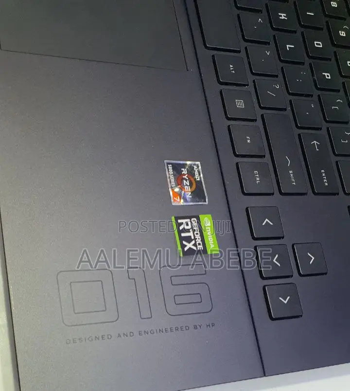 New Laptop HP Omen 16 16GB AMD Ryzen 7 SSD 1T