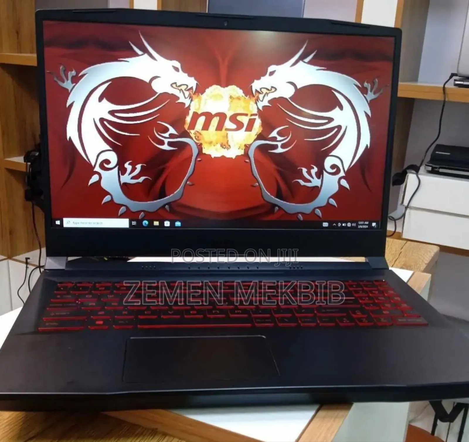 New Laptop MSI 16GB Intel Core I7 SSD 512GB