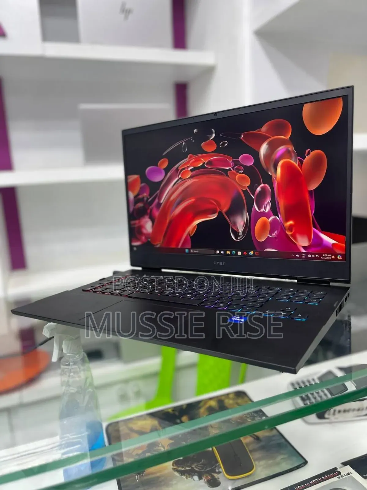 New Laptop HP Omen 17 16GB Intel Core I7 SSD 1T