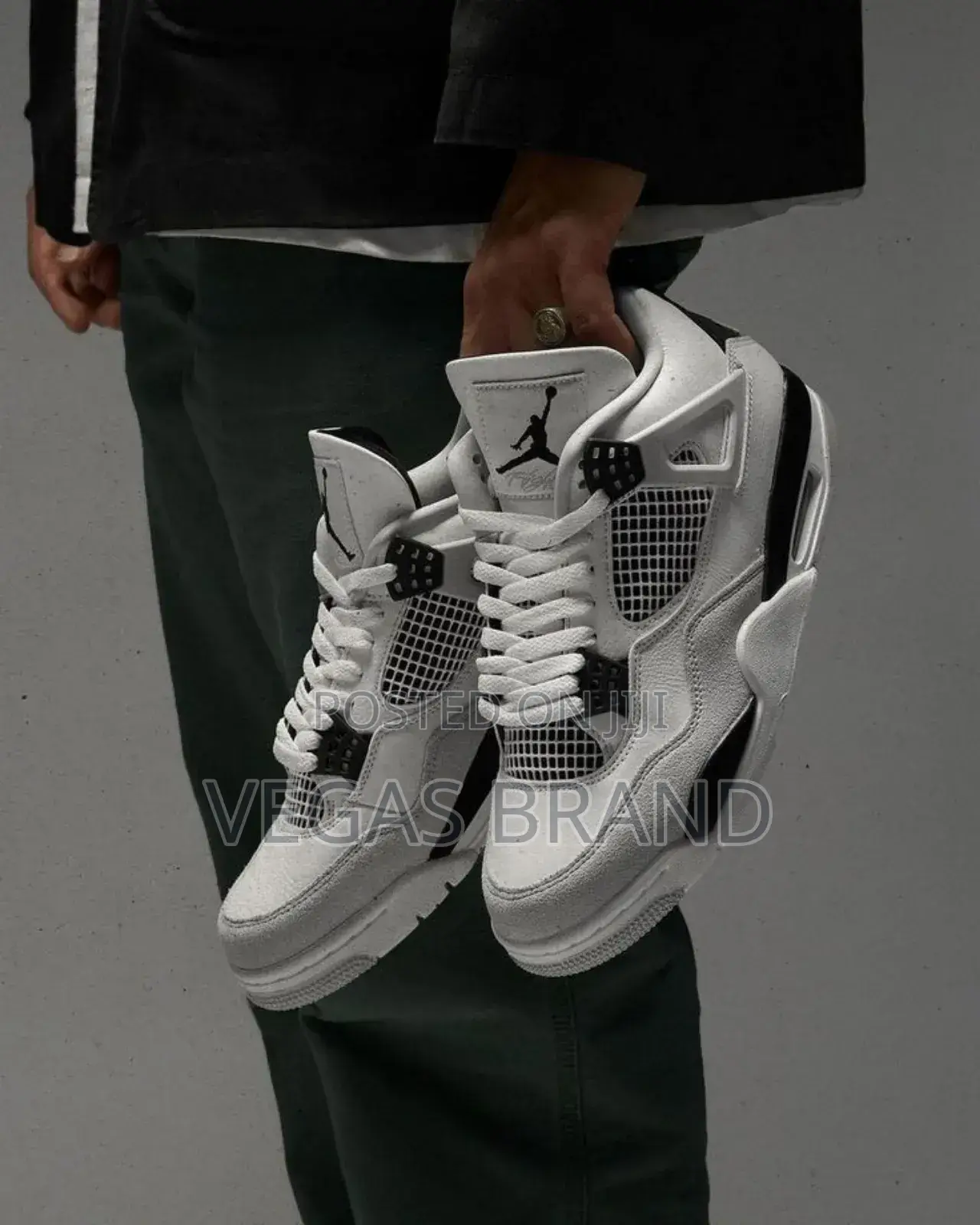 Air Jordan 4 Military Black Original Quality Shoes