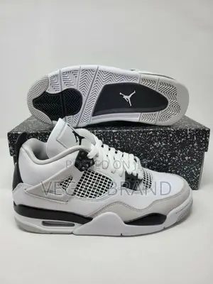 Photo - Air Jordan 4 Military Black Original Quality Shoes