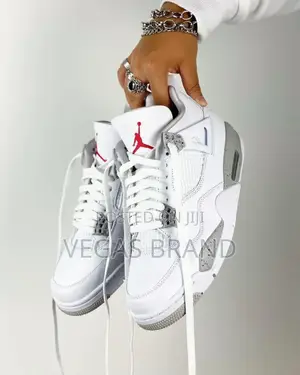 Photo - Air Jordan 4 Military White Original Quality Shoes