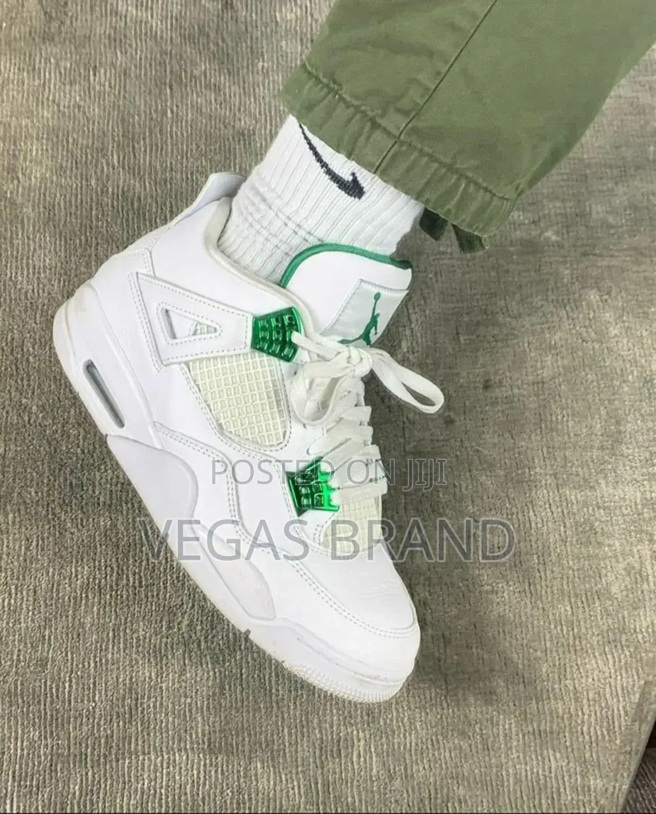 Air Jordan 4 Golden Green Original Quality Shoes