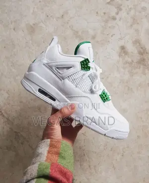 Air Jordan 4 Golden Green Original Quality Shoes