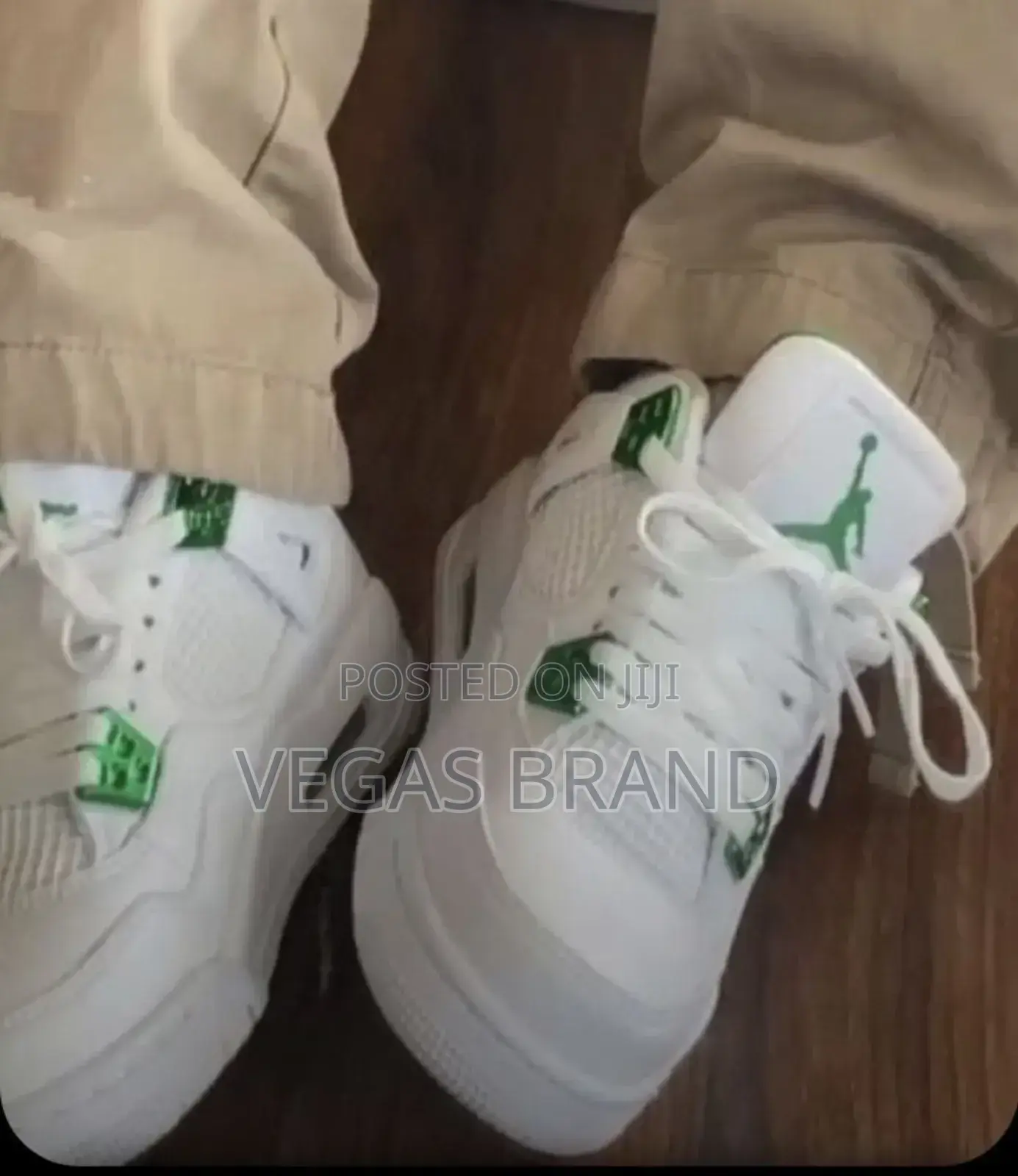 Air Jordan 4 Golden Green Original Quality Shoes