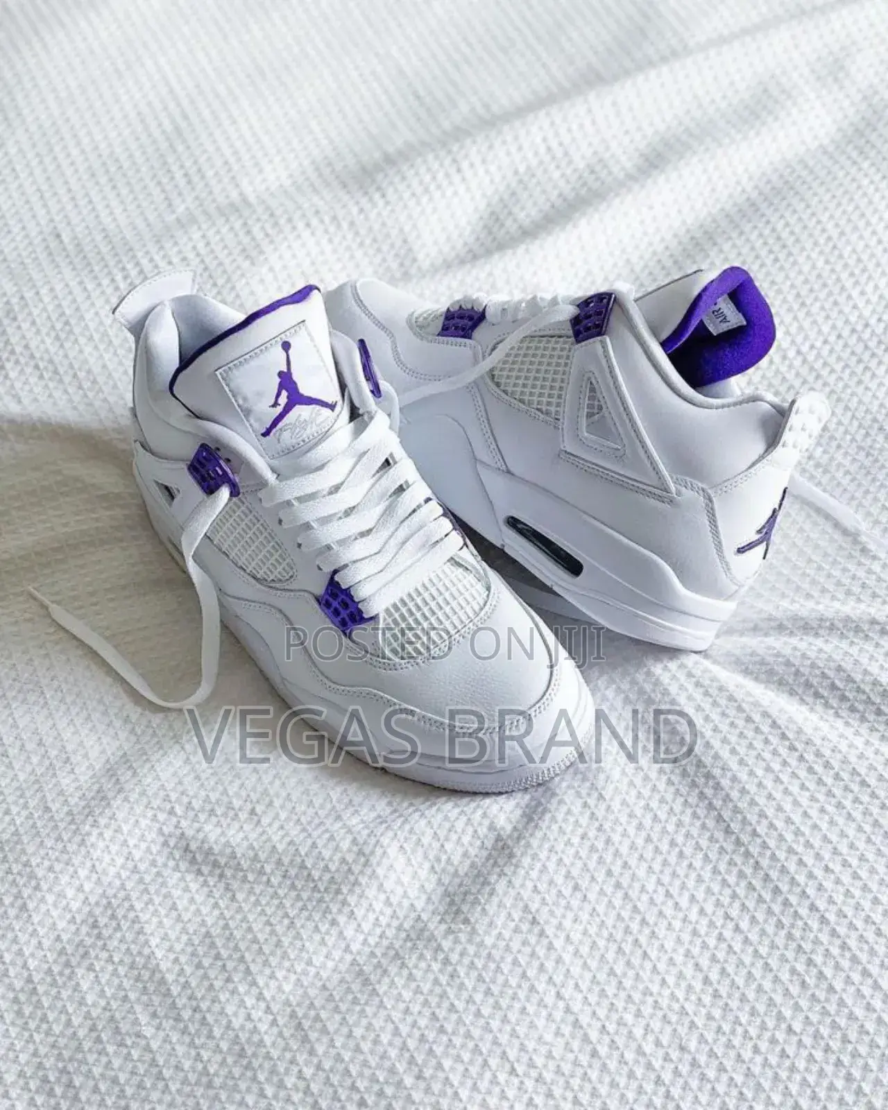 Air Jordan 4 Golden Purple Original Quality Shoes