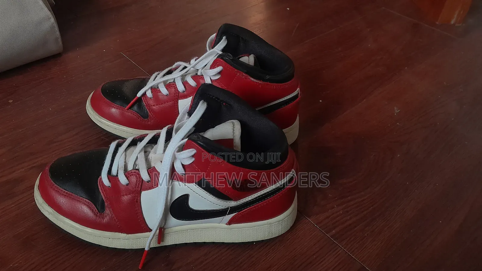 OG Air Jordan 1 Mid Chicago Black Toe