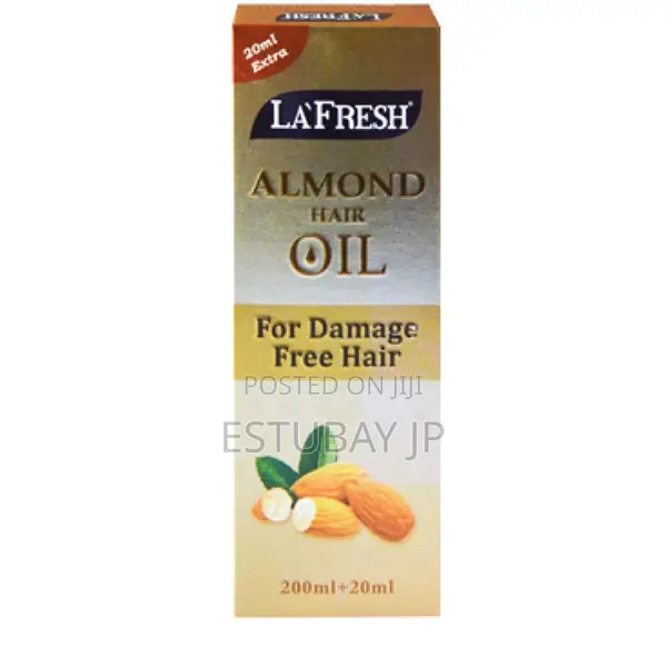 La Fresh Almond Hair Oil 220ml for Damage Free Hair