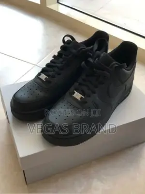 Photo - Nike Air Force 1 Black Original Quality Shoes