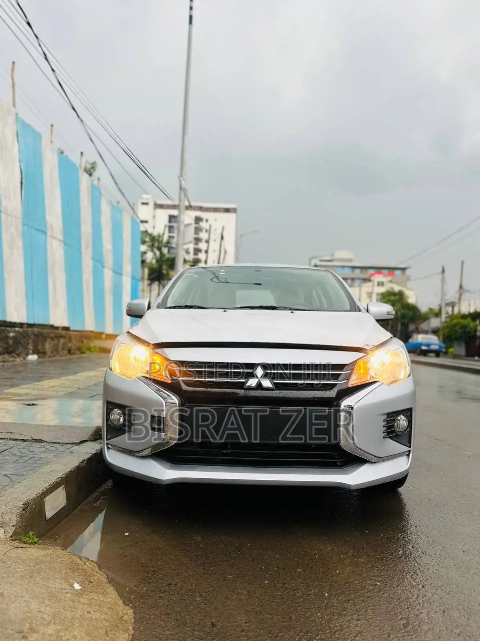 New Mitsubishi Attrage 2022 Blue