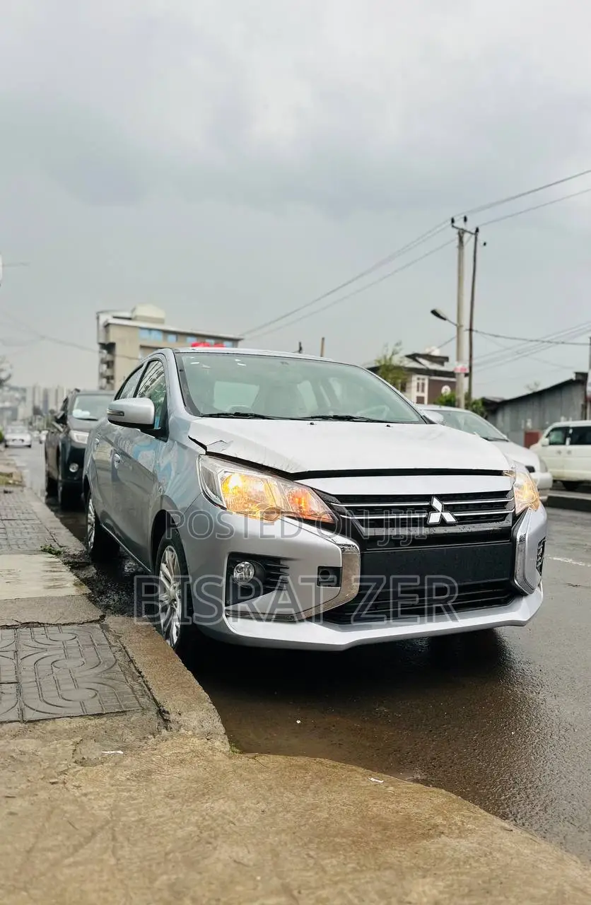 New Mitsubishi Attrage 2022 Blue