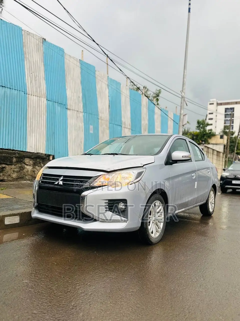 New Mitsubishi Attrage 2022 Blue